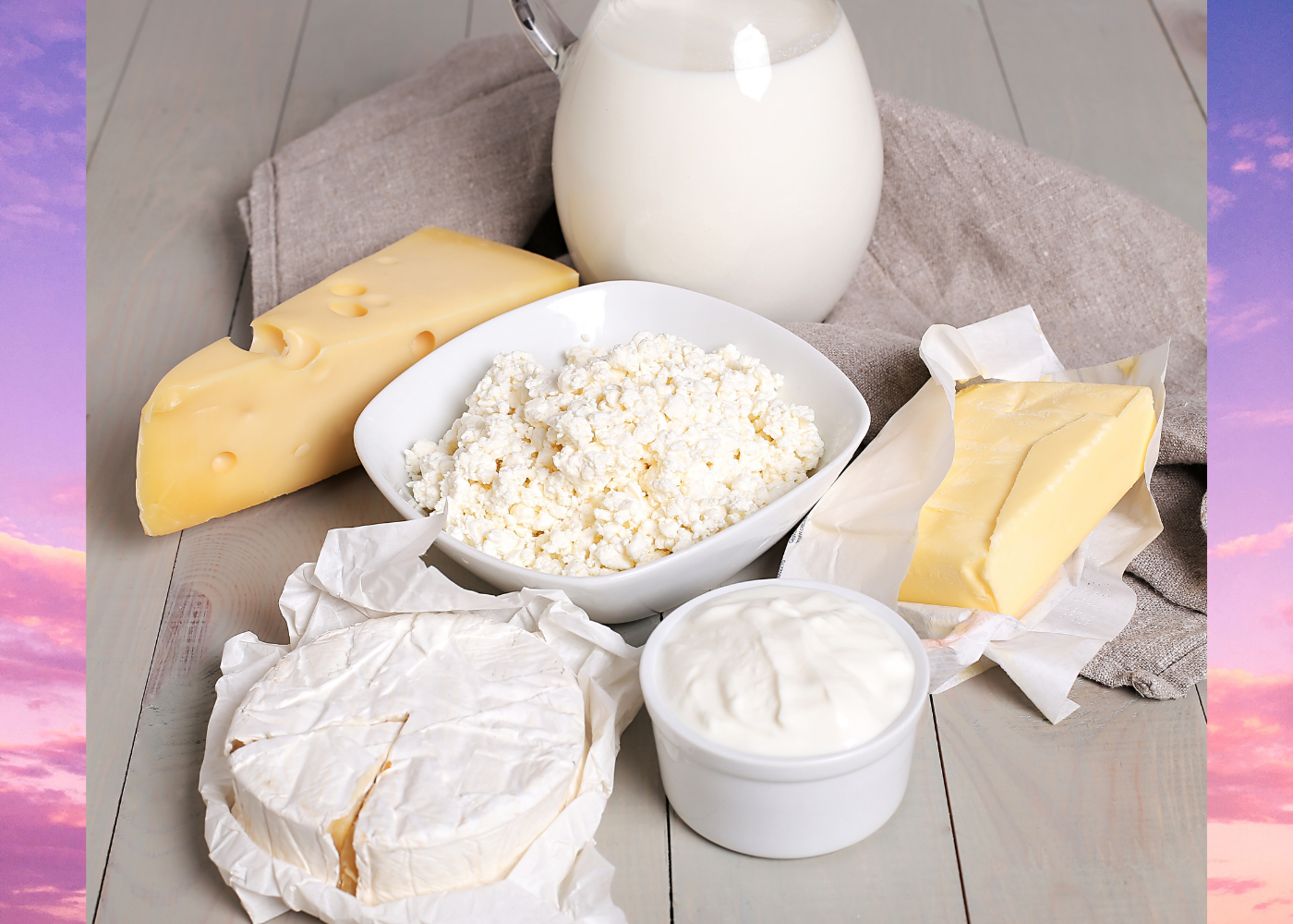 Các sản phẩm từ bơ sữa với thành phần dinh dưỡng đa dạng